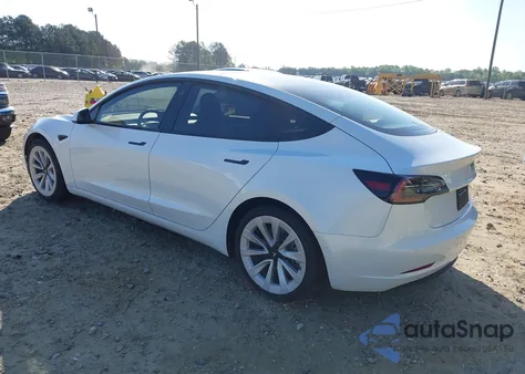2022 Tesla Model 3 Rear-Wheel Drive from USA, damaged, VIN 5YJ3E1EAXNF346944